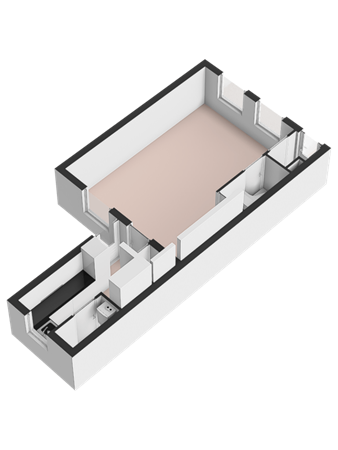 Floorplan - Nieuwe Schans 90, 3751 BD Bunschoten-Spakenburg